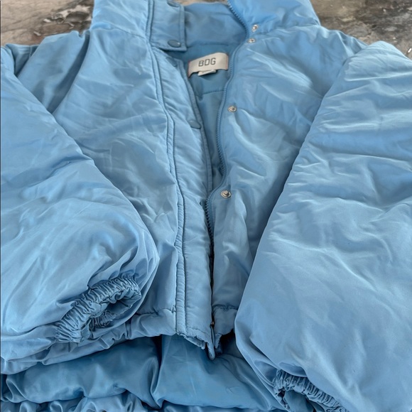 BDG Sky Blue Quilted Puffer Jacket - Picture 2 of 5